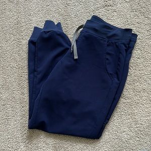 Figs Joggers Petite Navy Blue Pants